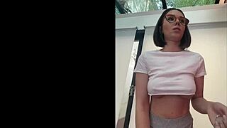 Cute Latina Teacher Uses Dildo After Class