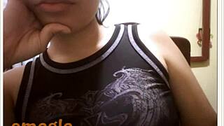 Teen Girl With Big Tits Shows Off On Webcam For Viewers