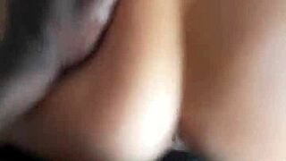 Slut takes first big black cock deep