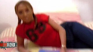 Beautiful french asian pornstar bamboo passionately fucks alex in quickie.