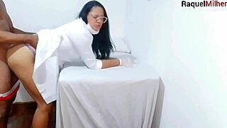 hey, the nurse and aesthetician watchin the patient's erection in hospital 😏