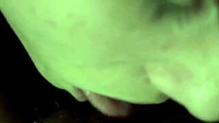 My stepsister greedily eats my hairy pussy