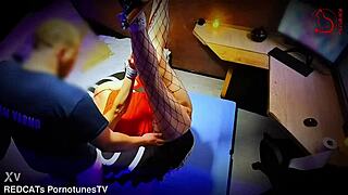 Tied Woman Encounters Stranger Repeatedly