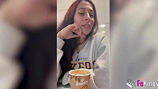 Petite woman SQUEEZES a 10-INCH COCK, HIT IT HARD, sofia sweet secrett, what a nymphomaniac - fakings