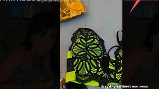 Public Store Fitting Room Trying On Haul Sexy Outfits Hot Latina Bbc Toy Blowjob