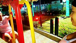 I Fuck A Stranger With Big Tits And A Big Butt Who I Met In A Public Park