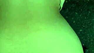 real hooker with blonde hair gives a bbbj & gets bent over & fucked bareback from behind & takes a load on her ass