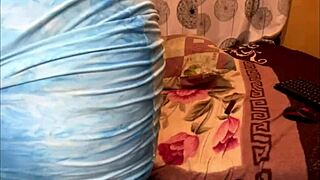 big teen ebony beauty with natural curves in live play