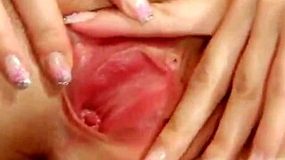 Pussy spreads wide in close-up compilation