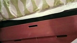 BDSM Bed And Cage Tour With Hairless Shaved Elements