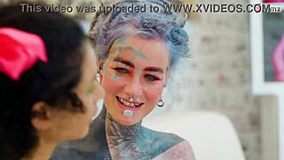 Anal slut spreads gaping asshole with extreme dildos and fisting action