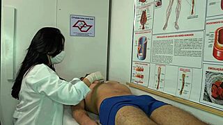 i get so excited seeing my patient's huge erection in the hospital