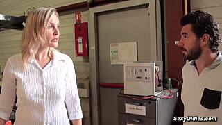 Tall Milf Melany Paris Gets Fucked In The Warehouse By Michael Cheritto