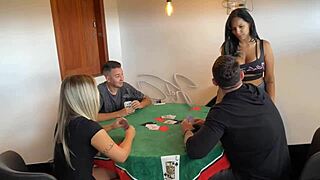 Friends invited for games night with hidden agenda