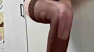 Teen Elza Kom Chokes, Deepthroats, Farts On, And Dominates Slave In Fetish Bdsm Session