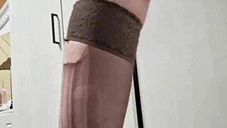 Teen Elza Kom Chokes, Deepthroats, Farts On, And Dominates Slave In Fetish Bdsm Session