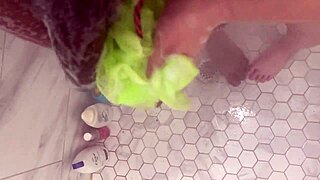 Big booty girl lets guy cum wherever he wants, and he does