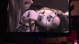 A disobedient brunette must be punished by rough sex without limits