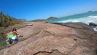 Peing And Sex On The Beach Part 1