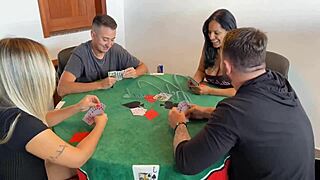 Friends invited for games night with hidden agenda