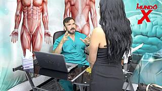 She tells her doctor to fuck her hard in the office