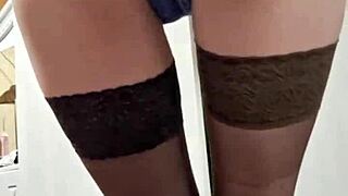 Teen Elza Kom Chokes, Deepthroats, Farts On, And Dominates Slave In Fetish Bdsm Session