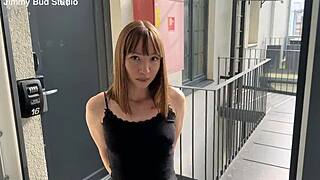 Neighbor Kate Quinn Gets Face Fucked By Jimmy Bud