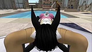 lady bastet uses her servant girl