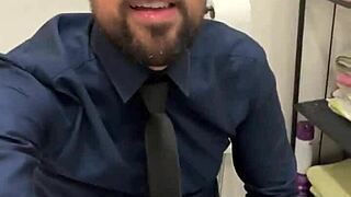 Hung Man Jerks Off Hard And Cums Like A Beast