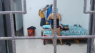 i love watching horny housewifes touch each others buttoks and tits