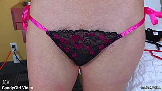 arielle lane - black lingerie try on 4k