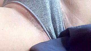 Asian Woman's Persistent Wetness Causes Solo Climax