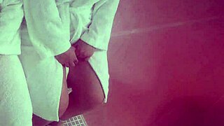 Slut Wife Fucks Stranger At The Sauna With Intense Passion