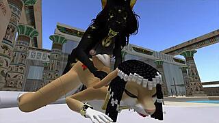 lady bastet uses her servant girl