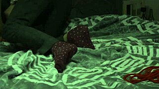 the blonde teen is tied up during the interview and then fucked hard