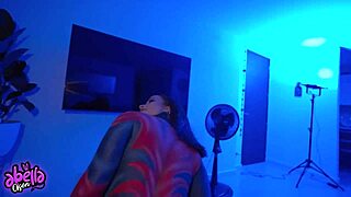 Hot Spiderwoman Fucks Her Fan And Rides Him Until He Cums