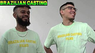 Novice actor fucks wonderful brunette passionately