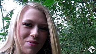 Michelle Moist gives outdoor blowjobs!