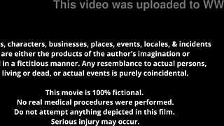 Aria nicole moans as doctor fucks her in hospital creampie