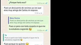 doña mary got hot we fucked intensely