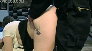 thick horny slut fucks halloween monster