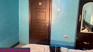 side chick serves early morning banging