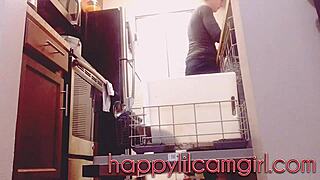 girl ignores you cleaning the kitchen giantess recording