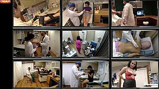 Aria nicole moans as doctor fucks her in hospital creampie