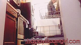 girl ignores you cleaning the kitchen giantess recording