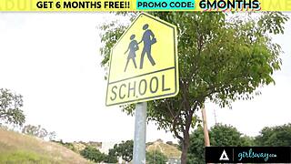 Petite student veronica rodriguez gets disciplined by teacher milf jelena jensen