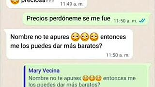 doña mary got hot we fucked intensely