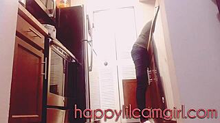 girl ignores you cleaning the kitchen giantess recording