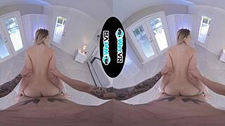 I get my tight wet pussy pounded hard in vr, feelin so wet