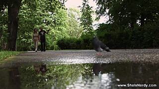 she is nerdy - busty teen 18+ amalia davis in glasses fucking